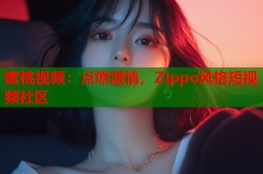 蜜桃视频：点燃激情，Zippo风格短视频社区