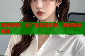 蜜桃视频：无广告高清影视，随时随地畅享