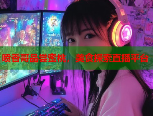 喷香哥品尝蜜桃，美食探索直播平台  第1张